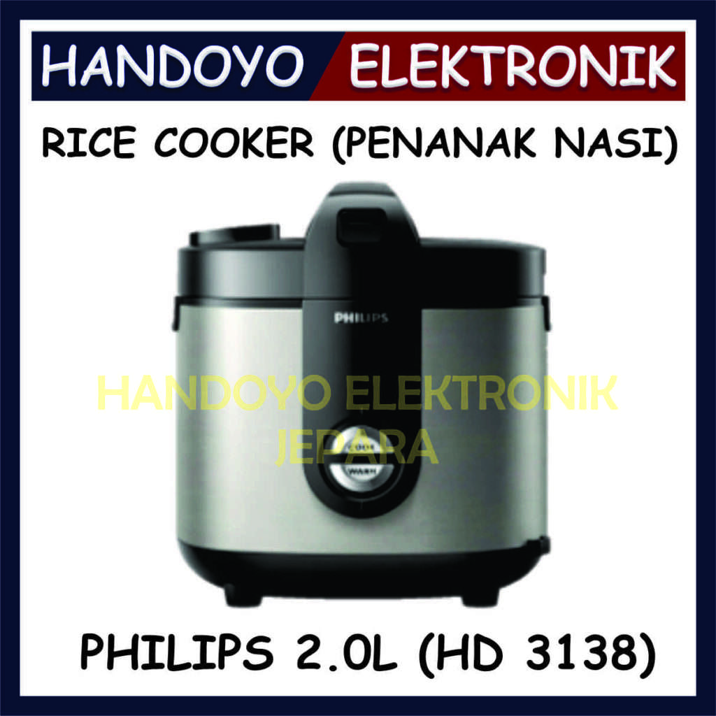 Rice Cooker Philips 2L HD 3138