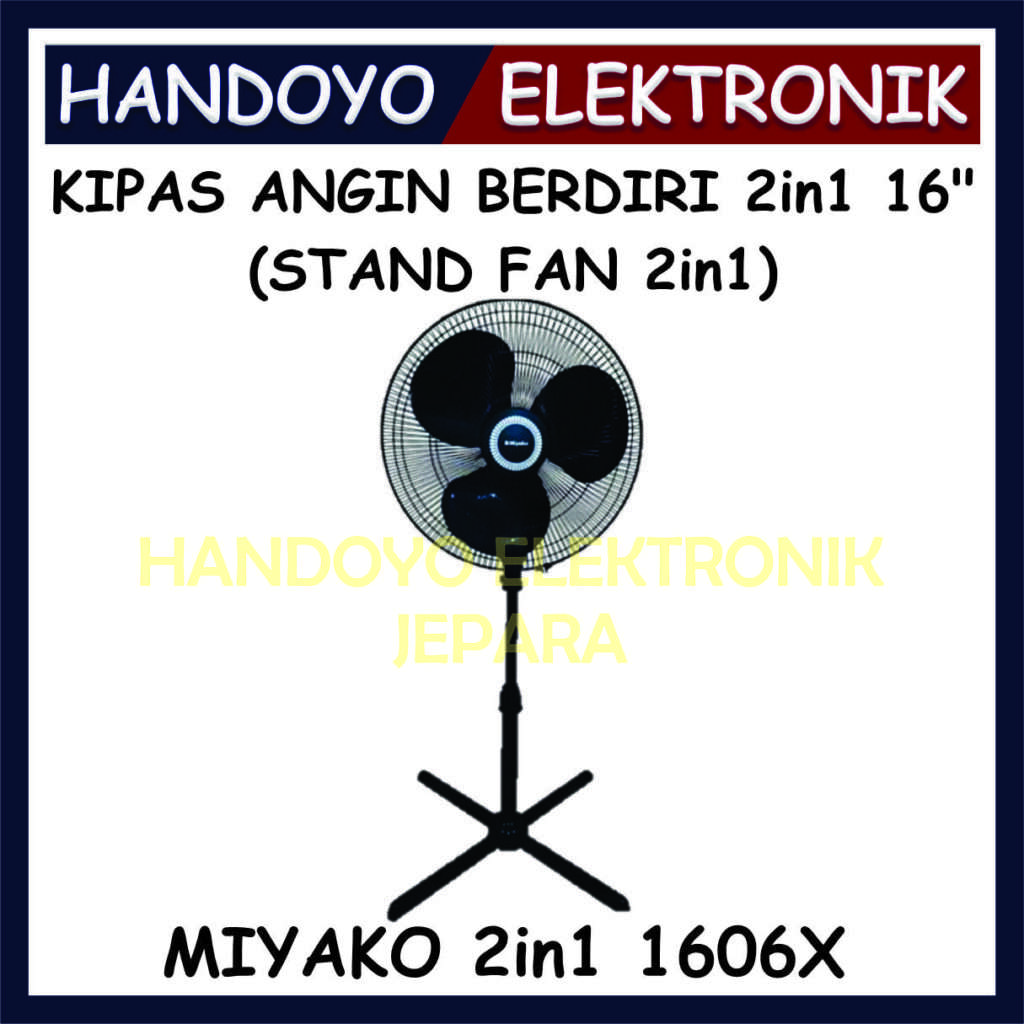 Kipas Miyako Stand Fan 1606 X