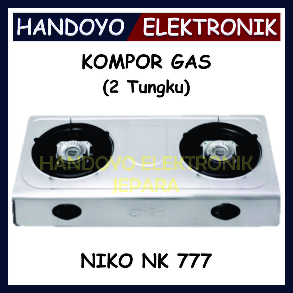 KOMPOR 2 TUNGKU NIKO NK 777