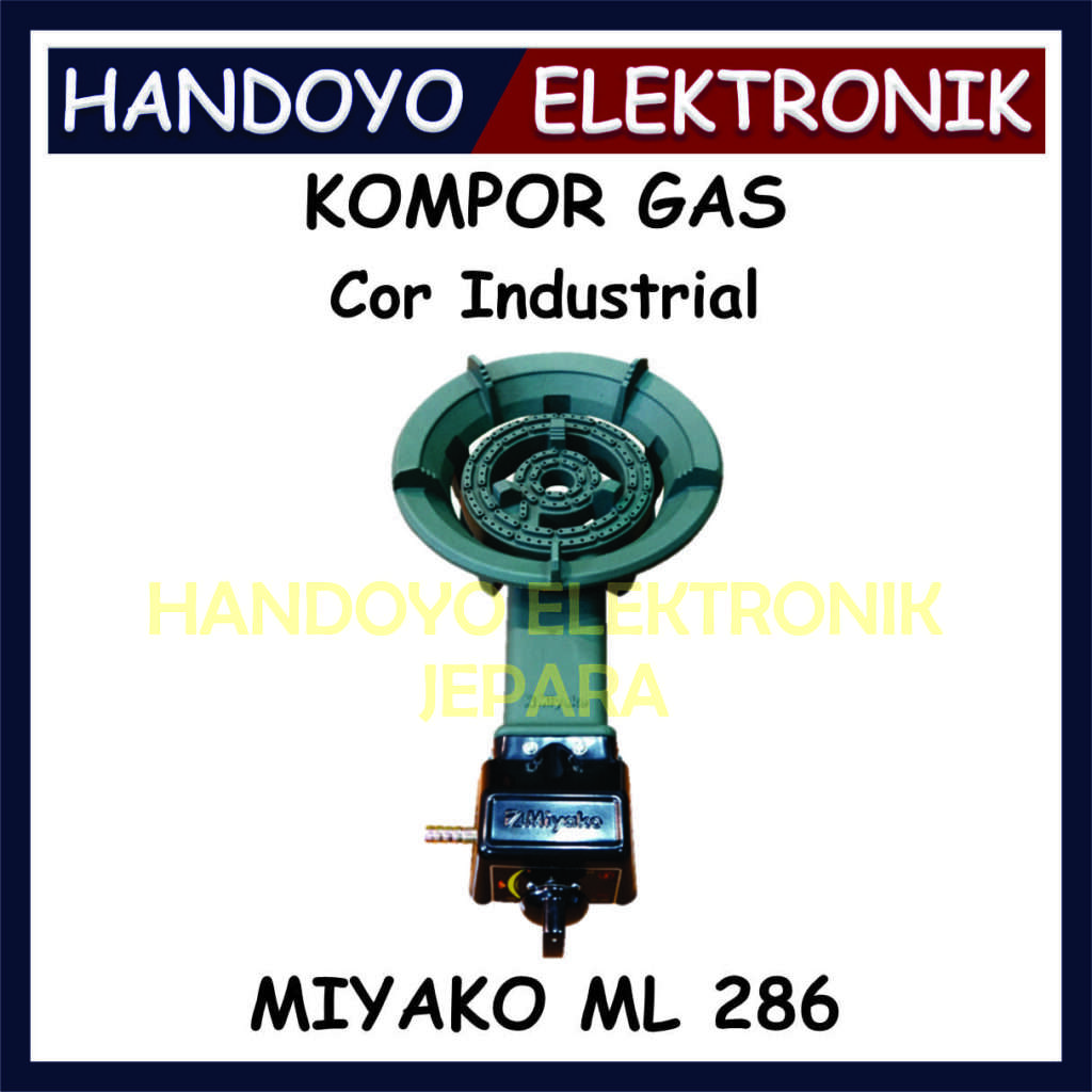 Kompor Gas Cor Comercial Industri ML 286