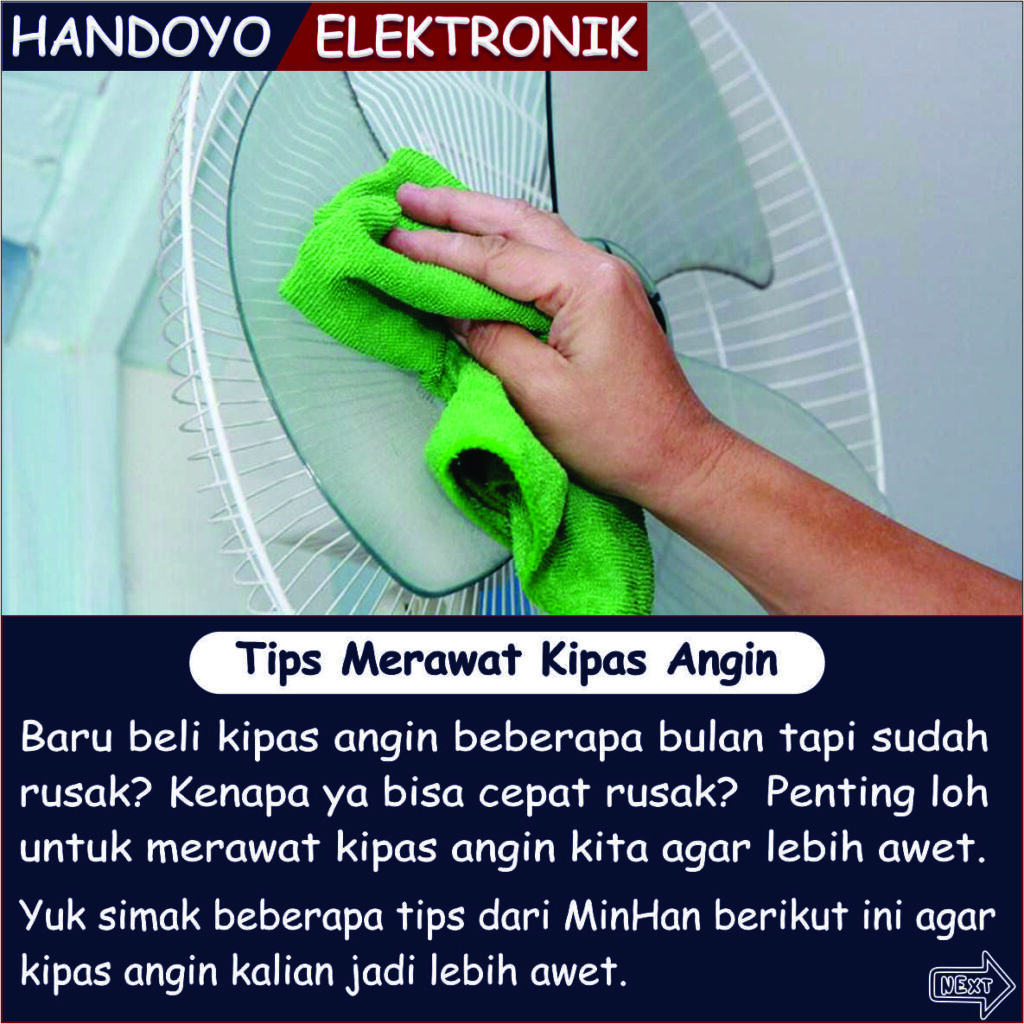 Tips Merawat Kipas Angin Handoyo Elektronik Jepara