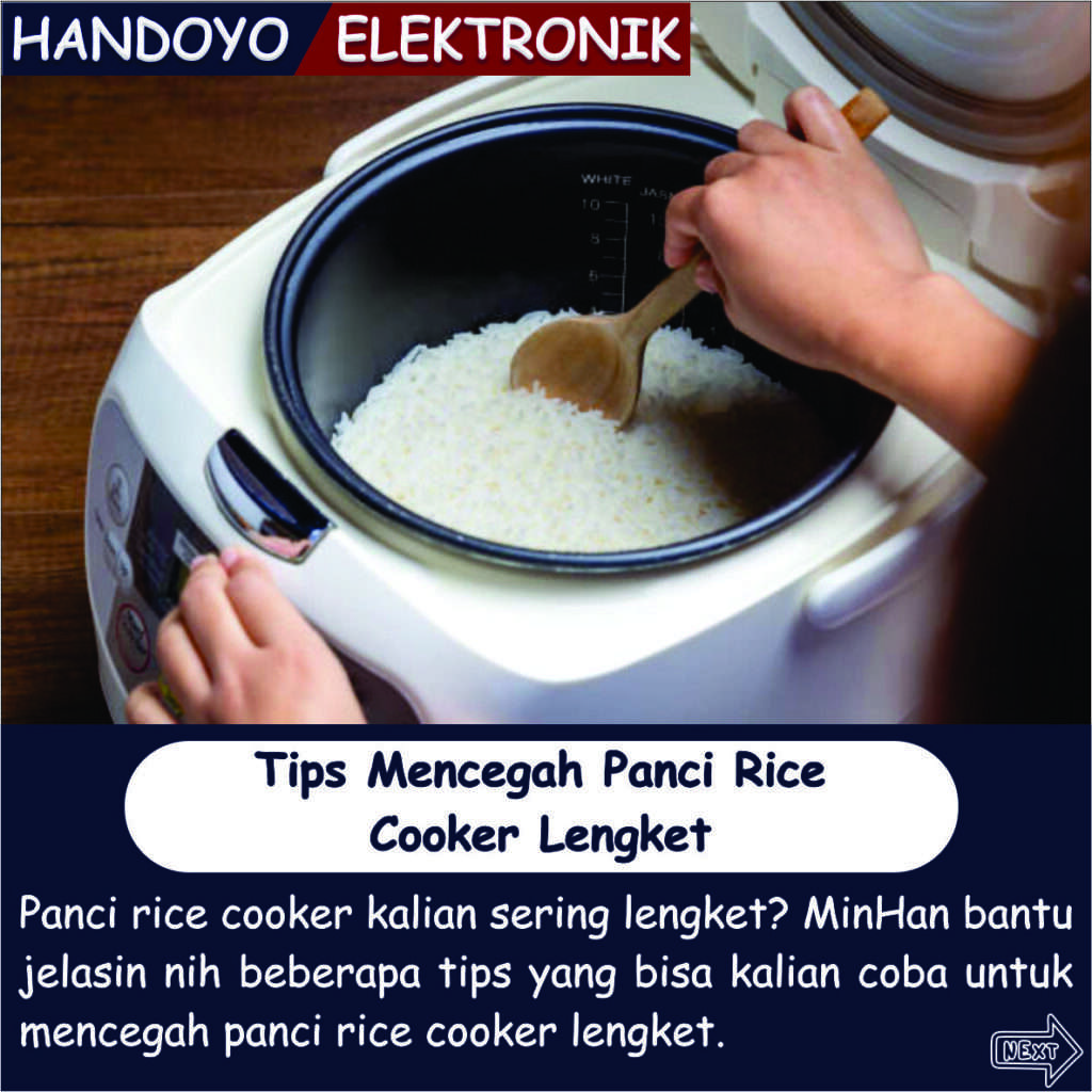 Tips Mencegah Panci Rice Cooker Lengket Handoyo elektronik jepara